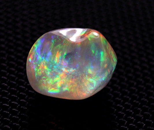 11ct Rare Mexican Contraluz Precious Opal Stunning Rutile Water Opal See Video