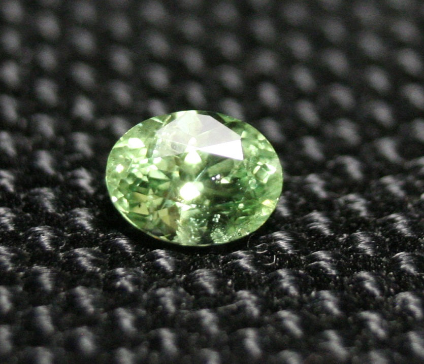 Rare Kornerupine 0.52ct AAA Rare Natural Prismatine Fine Faceted Gem, Tanzania, Lime Green 5.5x4mm