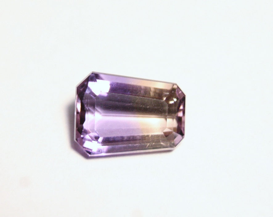 4.23ct Bolivian Ametrine Lovely Clean BiColour Shield Cut Gem Stone Natural Ametrine