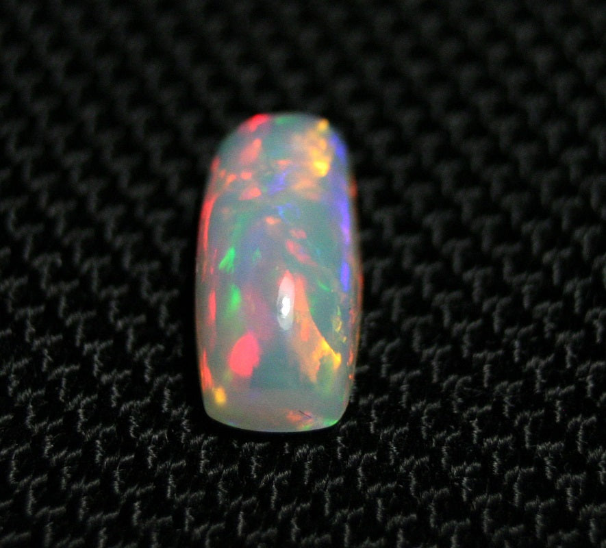 2.37ct Welo Crystal Opal Cabochon Rainbow Bar Natural Opal See Video 14x6mm