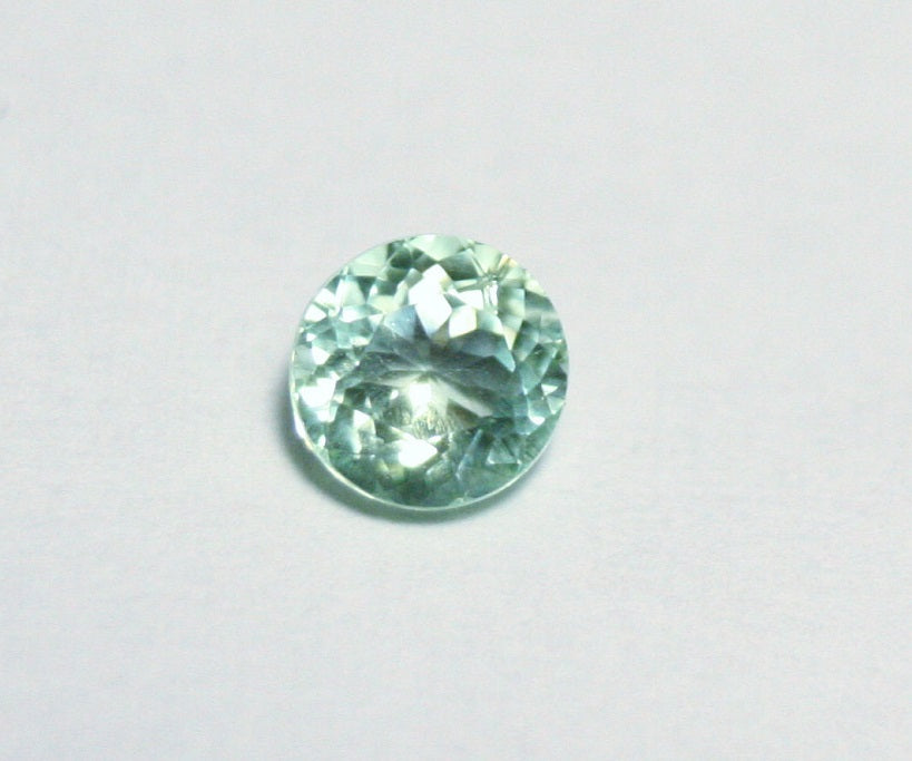 Kornerupine 0.36ct AAA Rare Natural Prismatine Fine Faceted Gem Tanzania, Neon Green 4x4mm