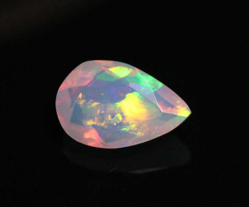 Faceted Welo Opal Natural Crystal Jelly Opal at Clearwatergems