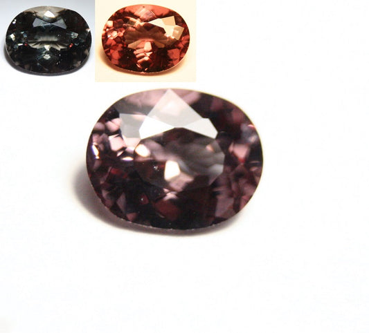 Colour Change Garnet 1.14ct Rare Scintillating Oval Cut Fine Gem Tanzania 7x5mm