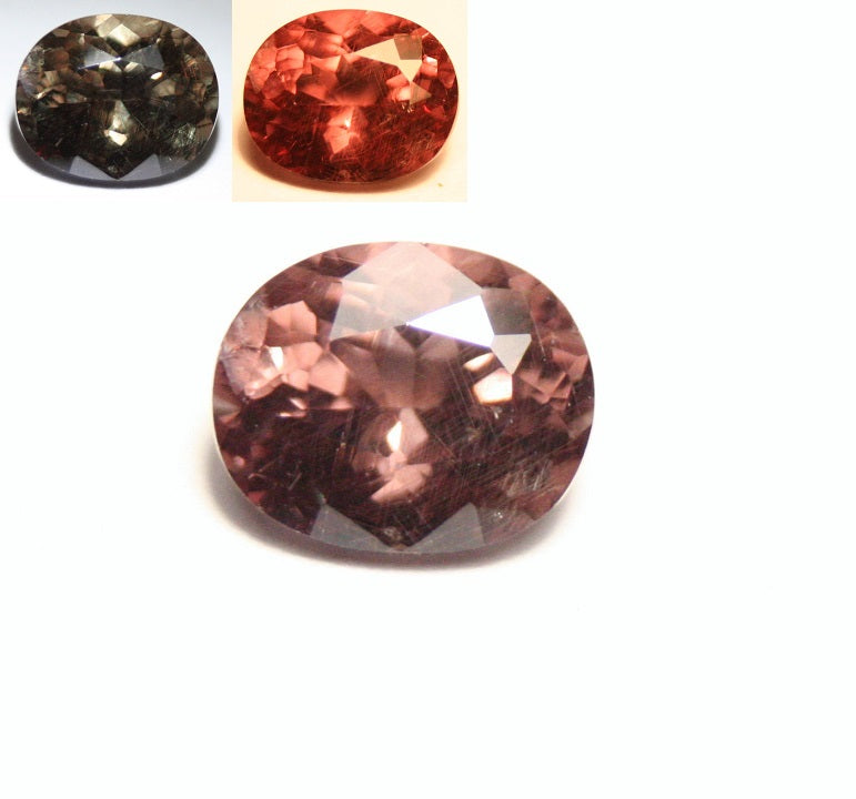 Colour Change Garnet 1.34ct Rare Scintillating Oval Cut Fine Gem Tanzania 7x5mm