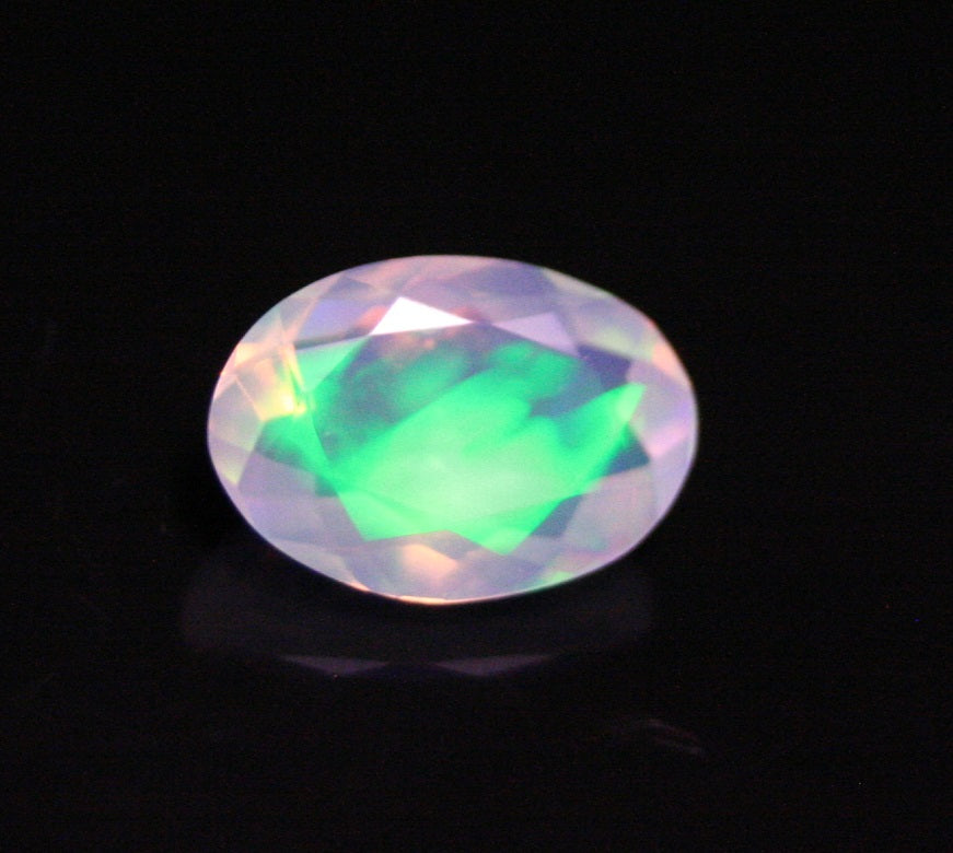 Faceted Welo Opal Natural Crystal Jelly Opal at Clearwatergems