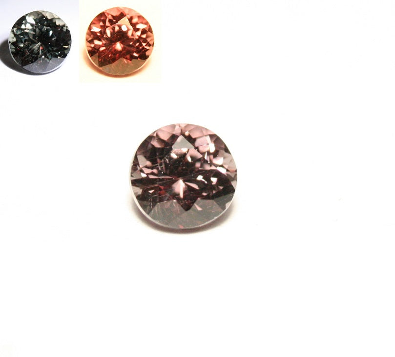 Colour Change Garnet 0.82ct Rare Scintillating Round Cut Fine Gem Tanzania 5x5mm