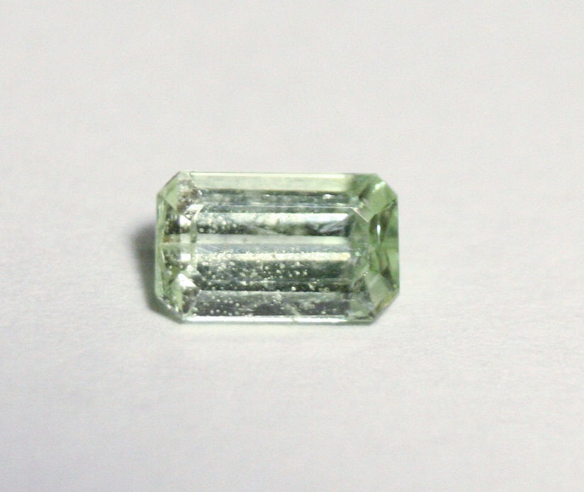 Merelani Leuco Grossular Garnet 0.5ct Rare Near Colourless Leuco Garnet 6x3mm