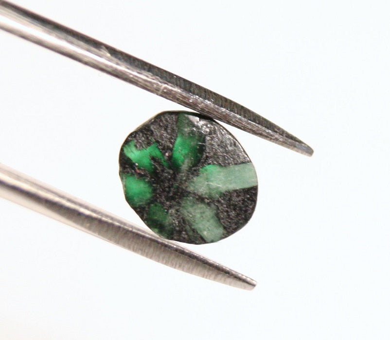 Colombian Trapiche Emerald Natural gemstones at Clearwatergems uk