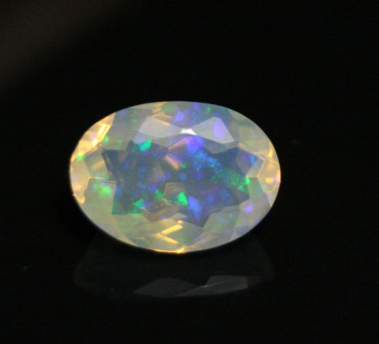 Faceted Welo Opal Natural Crystal Jelly Opal at Clearwatergems