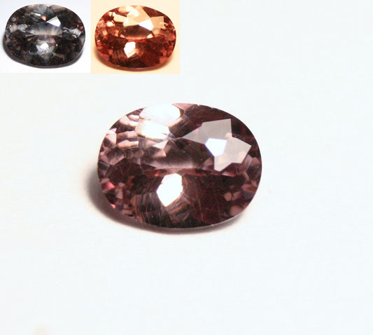 Colour Change Garnet 1.07ct Rare Scintillating Oval Cut Fine Gem Tanzania 7x5mm