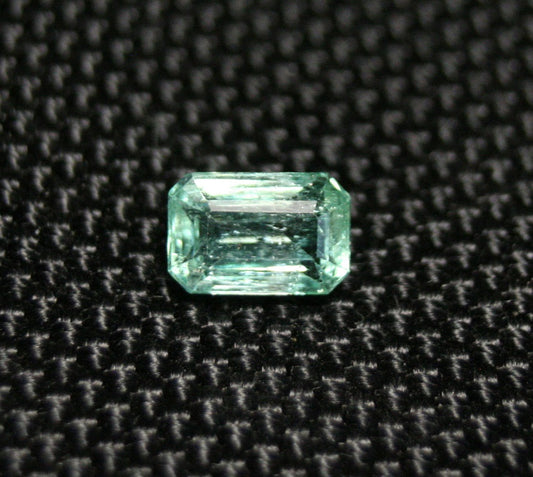 Panjshir Valley Emerald 1.37ct Rare Natural Emerald Cut Genuine Afghan Emerald 8x5mm