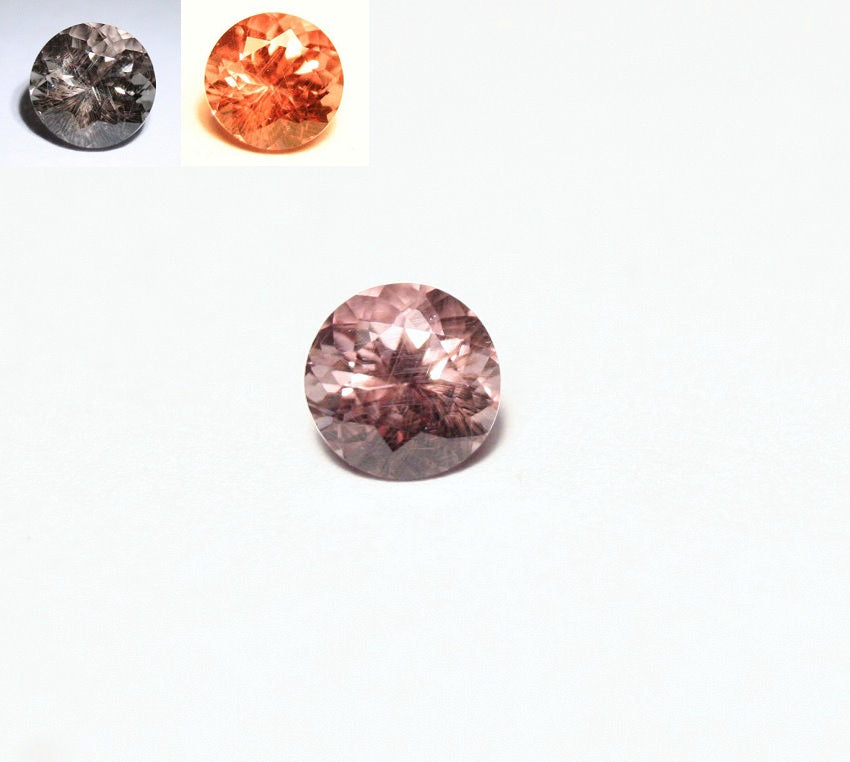 Colour Change Garnet 0.66ct Rare Scintillating Round Cut Fine Gem Tanzania 5x5mm