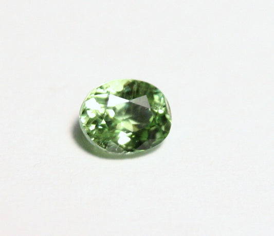 Kornerupine 0.35ct AAA Rare Natural Prismatine Fine Faceted Gem Tanzania, Mint Green 4.5x3.5mm