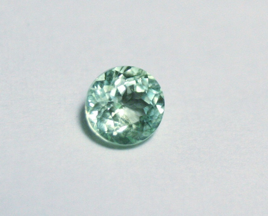 Kornerupine 0.36ct AAA Rare Natural Prismatine Fine Faceted Gem Tanzania, Neon Green 4x4mm