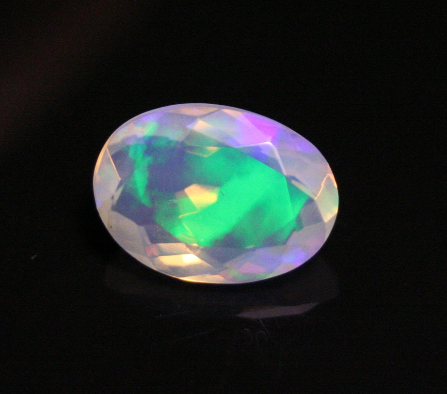 Faceted Welo Opal Natural Crystal Jelly Opal at Clearwatergems