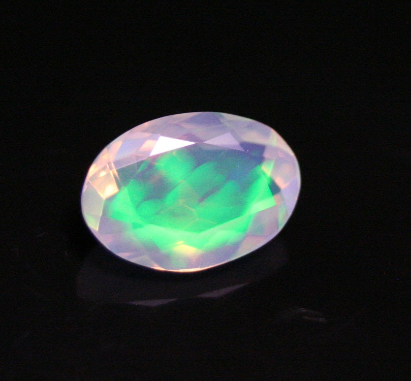 Faceted Welo Opal Natural Crystal Jelly Opal at Clearwatergems