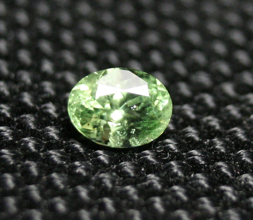 Rare Kornerupine 0.52ct AAA Rare Natural Prismatine Fine Faceted Gem, Tanzania, Lime Green 5.5x4mm