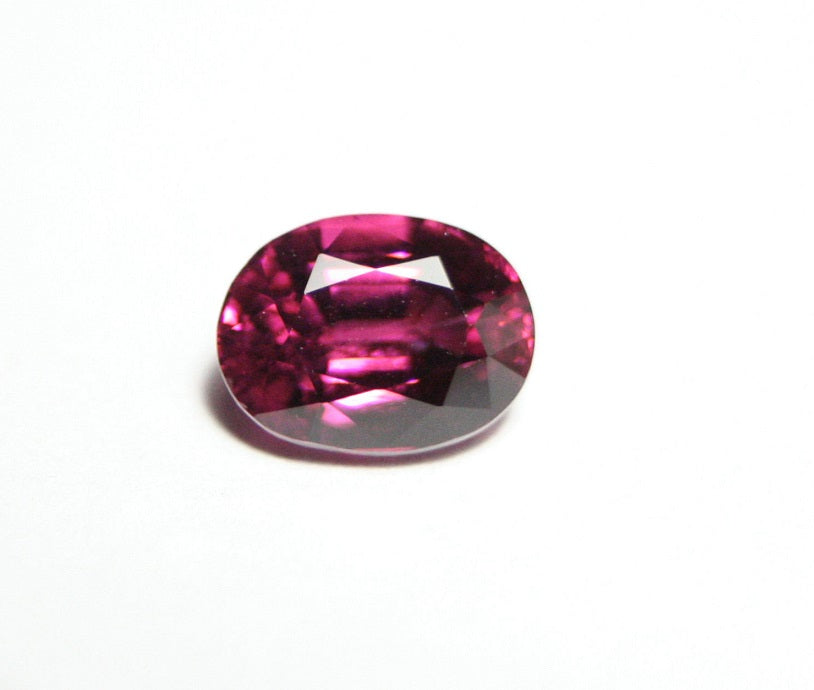 Purple Pyrope Colour Change Garnet 1.57ct Scintillating Garnet Madagascar 7x5mm