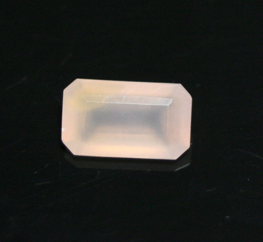 Pink Smithsonite Mexican Origin Faceted Translucent Gem at Clearwatergems