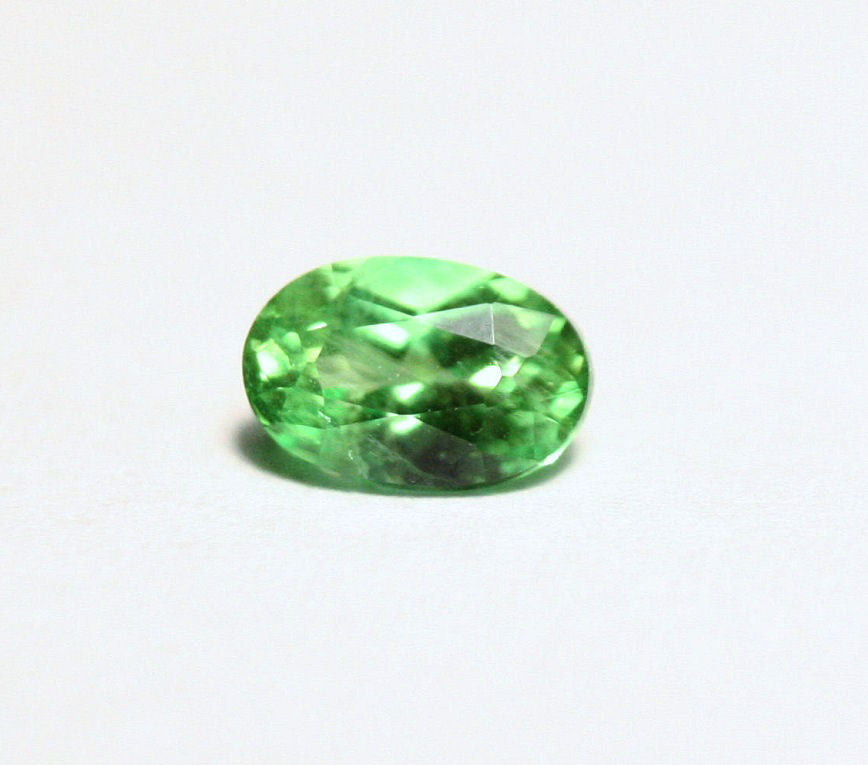 Kornerupine 0.34ct AAA Rare Natural Prismatine Fine Faceted Gem Tanzania, Emerald Green 5x3mm