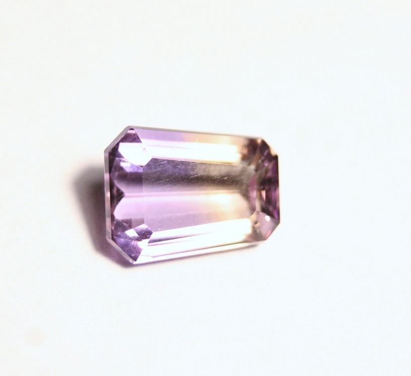 4.23ct Bolivian Ametrine Lovely Clean BiColour Shield Cut Gem Stone Natural Ametrine