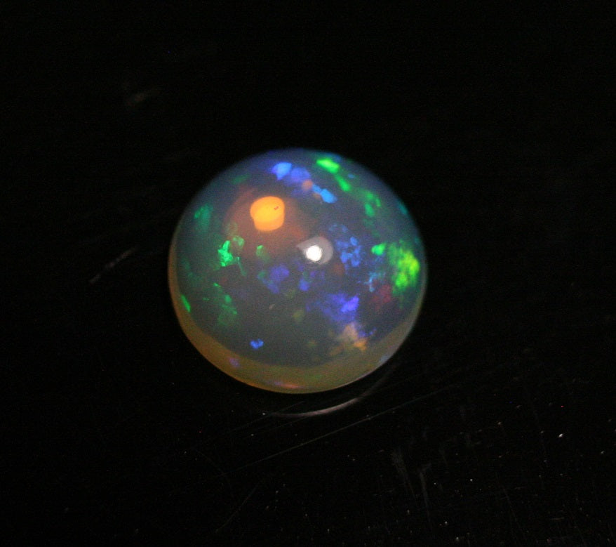 Welo Crystal Opal Cabochon - Rainbow Button AAA Jelly Opal 