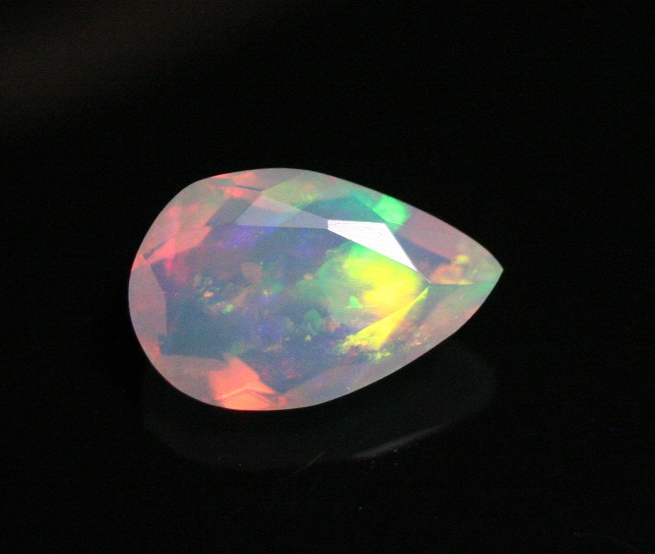 Faceted Welo Opal Natural Crystal Jelly Opal at Clearwatergems