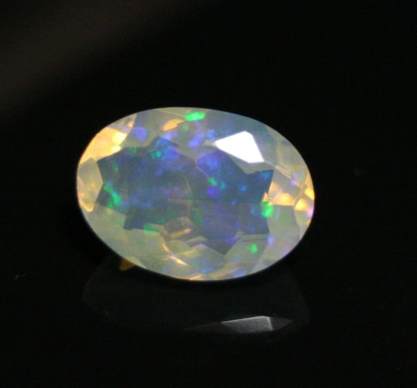 Faceted Welo Opal Natural Crystal Jelly Opal at Clearwatergems