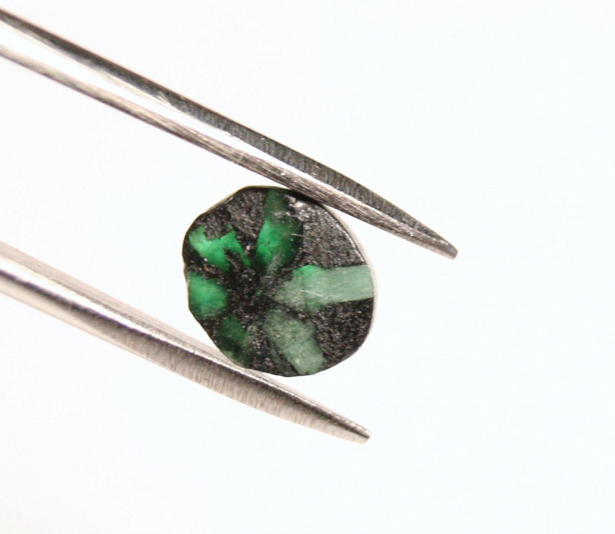 Colombian Trapiche Emerald Natural gemstones at Clearwatergems uk