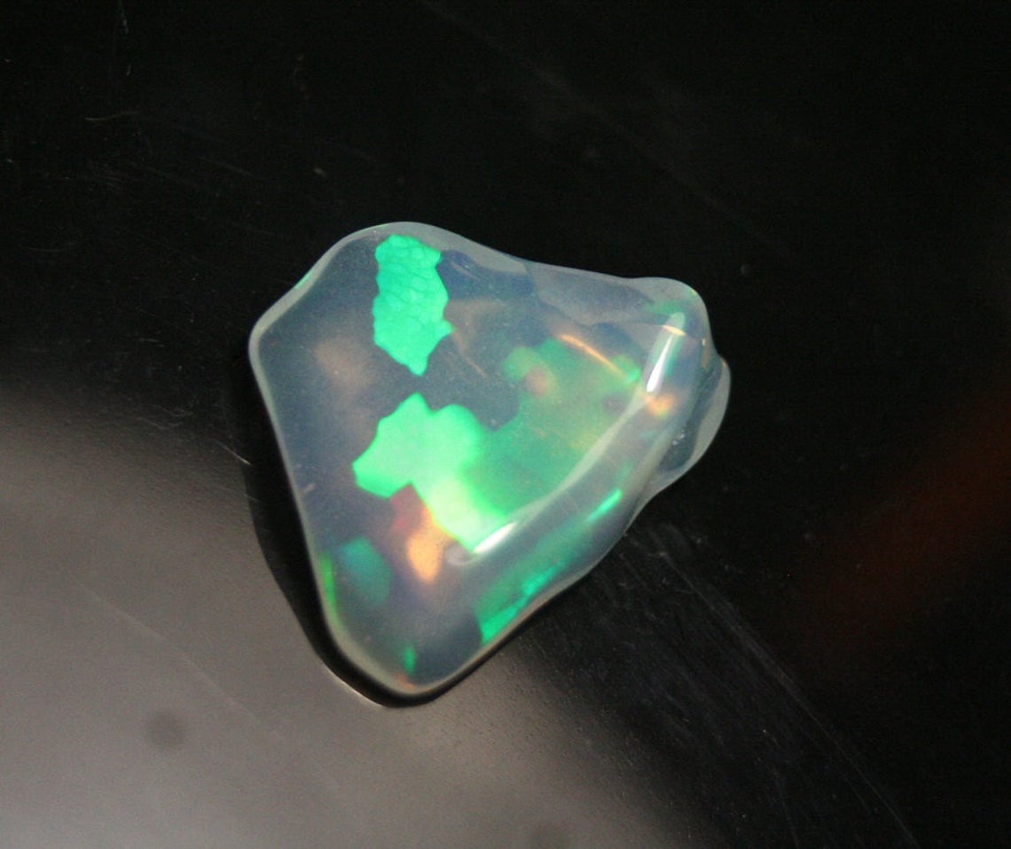 Welo Hand Carved Crystal Opal Neon Nugget at Clearwatergems