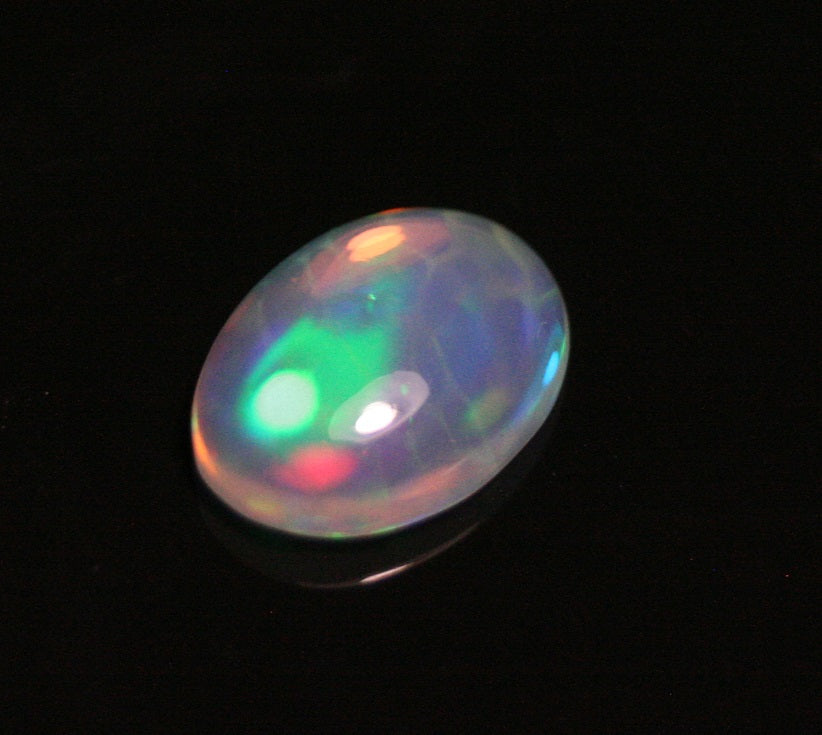 1.85ct Welo Crystal Opal Cabochon - Neon Flash AAA Jelly Opal - See Video