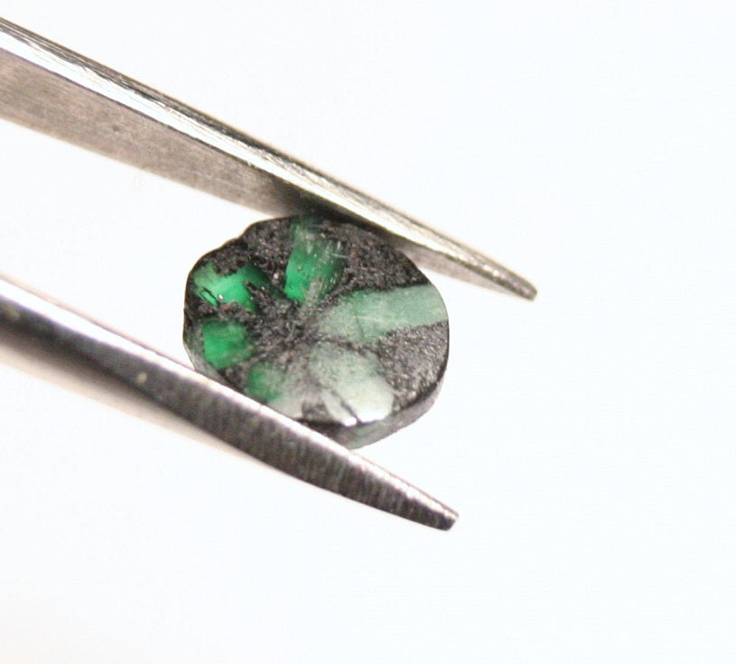 Colombian Trapiche Emerald Natural gemstones at Clearwatergems uk