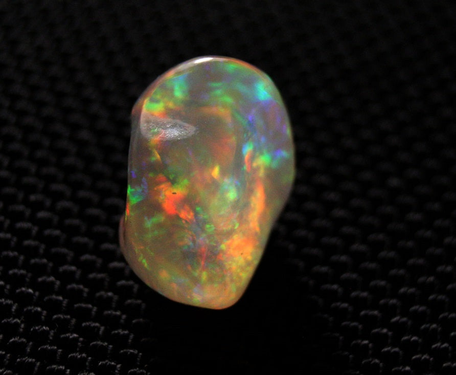 11ct Rare Mexican Contraluz Precious Opal Stunning Rutile Water Opal See Video