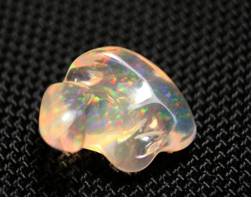 9.9ct Rare Mexican Contraluz Precious Opal Stunning Rutile Water Opal