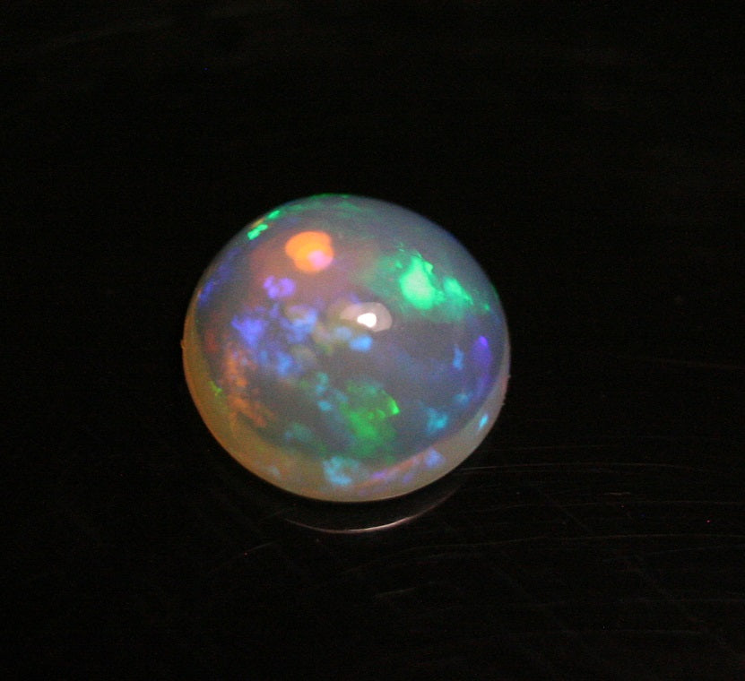 Welo Crystal Opal Cabochon - Rainbow Button AAA Jelly Opal 