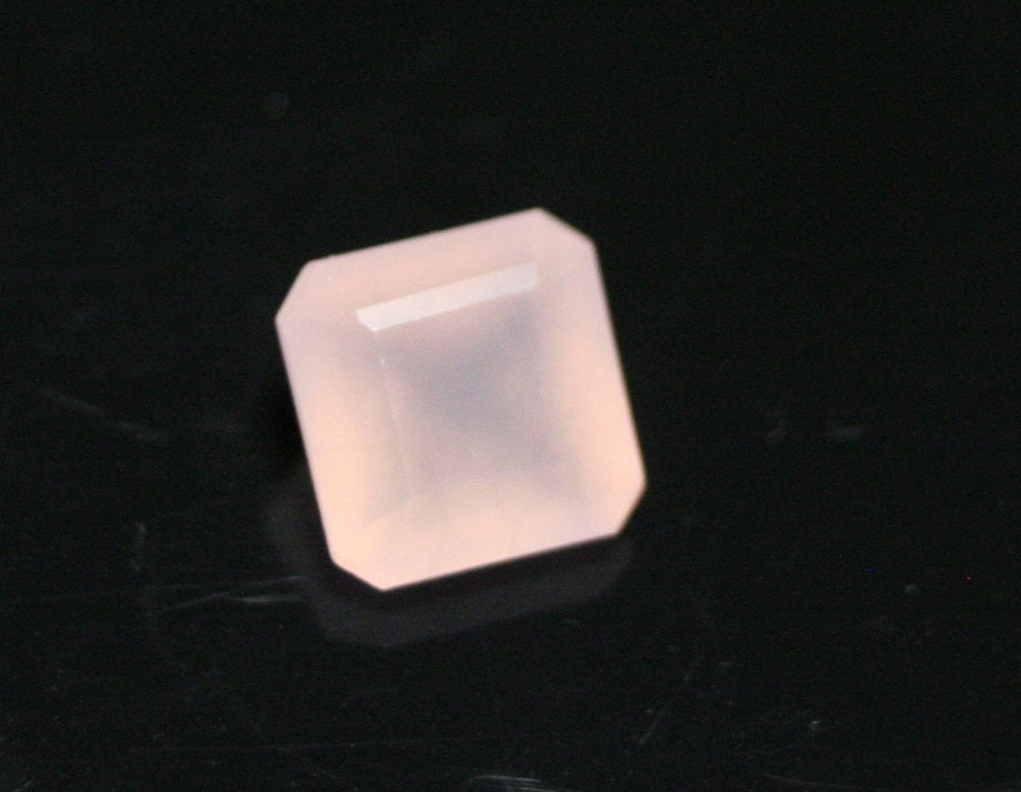 Pink Smithsonite Mexican Origin Faceted Translucent Gem at Clearwatergems