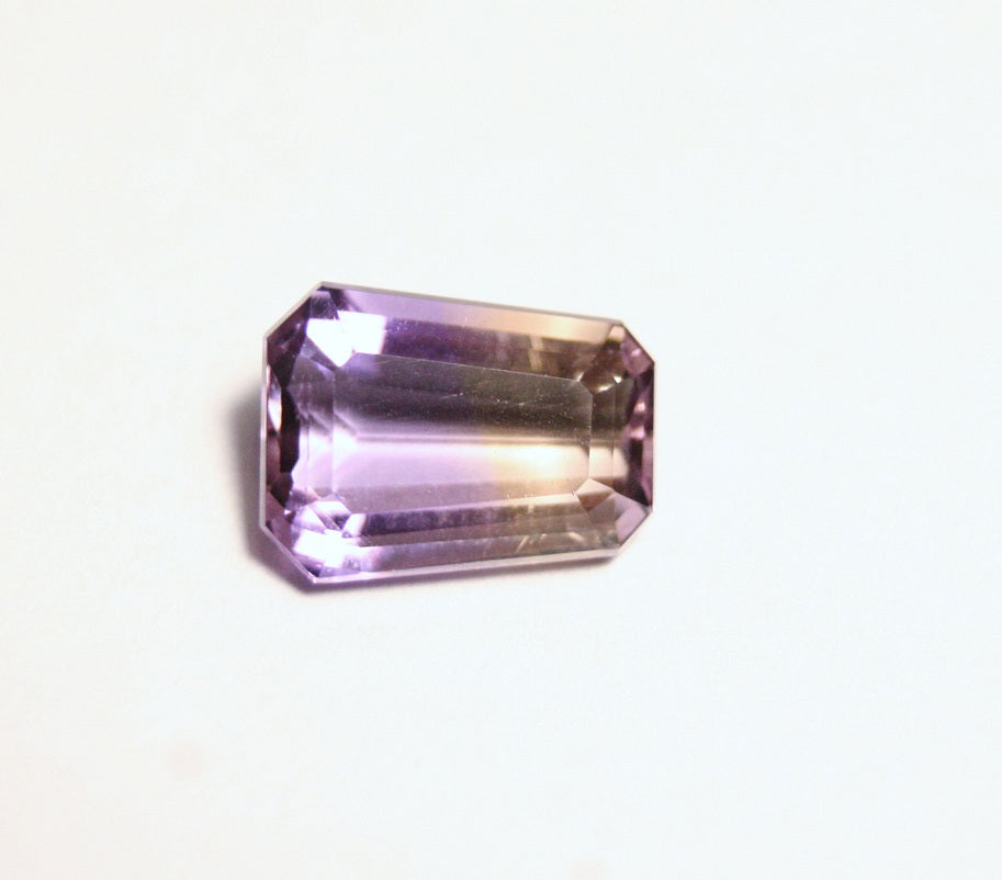 4.23ct Bolivian Ametrine Lovely Clean BiColour Shield Cut Gem Stone Natural Ametrine