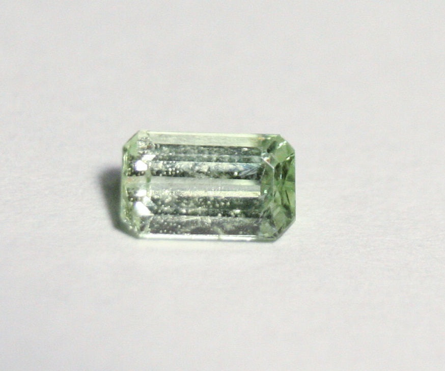 Merelani Leuco Grossular Garnet 0.5ct Rare Near Colourless Leuco Garnet 6x3mm