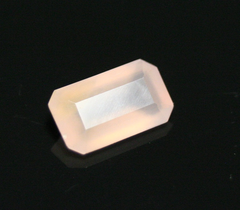 Pink Smithsonite Mexican Origin Faceted Translucent Gem at Clearwatergems