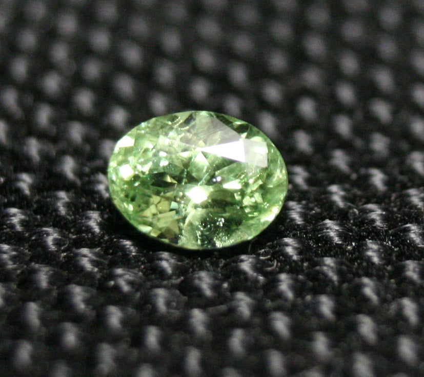 Rare Kornerupine 0.52ct AAA Rare Natural Prismatine Fine Faceted Gem, Tanzania, Lime Green 5.5x4mm