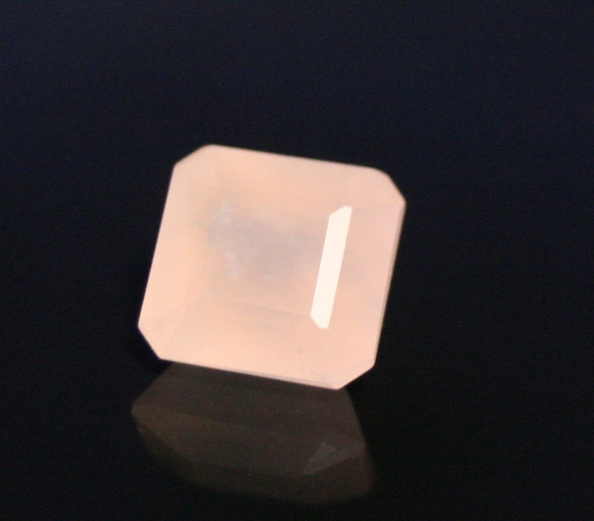 Pink Smithsonite Mexican Origin Faceted Translucent Gem at Clearwatergems