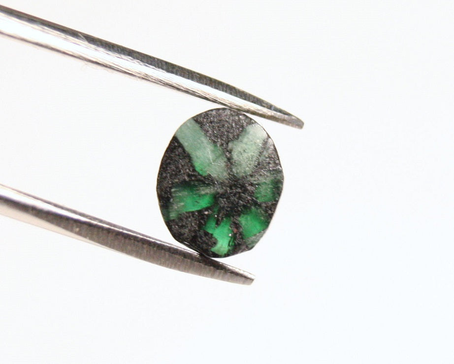 Colombian Trapiche Emerald Natural gemstones at Clearwatergems uk