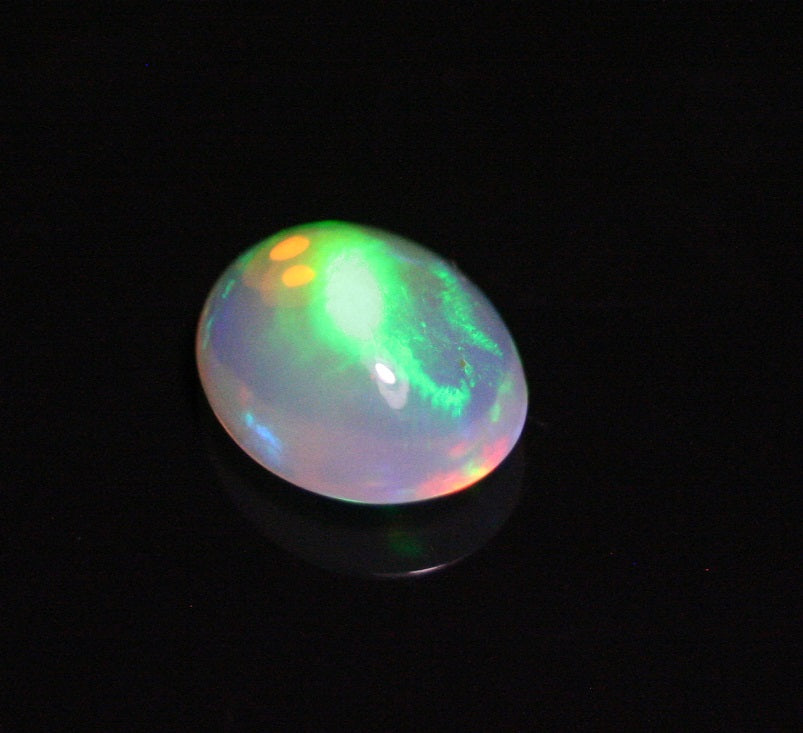 1.6ct Welo Crystal Opal Cabochon - Neon Flash AAA Jelly Opal - See Video