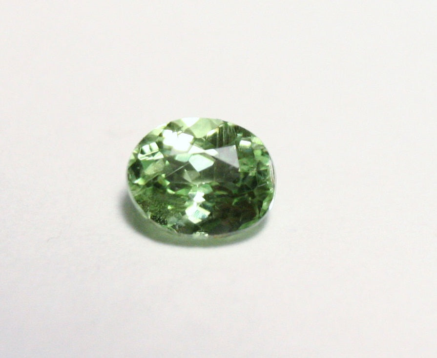 Kornerupine 0.35ct AAA Rare Natural Prismatine Fine Faceted Gem Tanzania, Mint Green 4.5x3.5mm