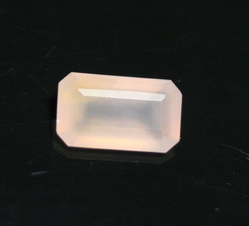 Pink Smithsonite Mexican Origin Faceted Translucent Gem at Clearwatergems