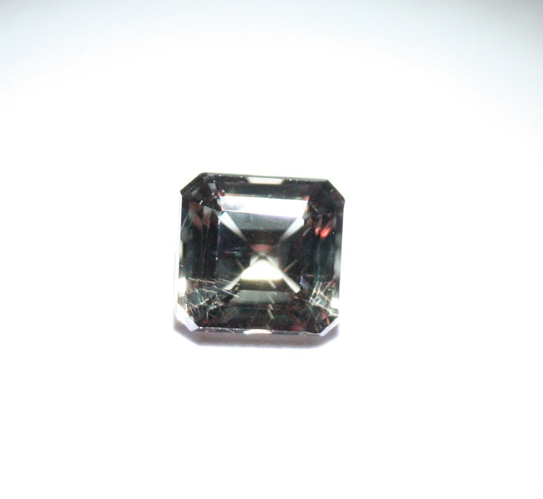 Colour Change Garnet 0.8ct Rare Scintillating Emerald Cut Fine Gem Tanzania 5x5mm