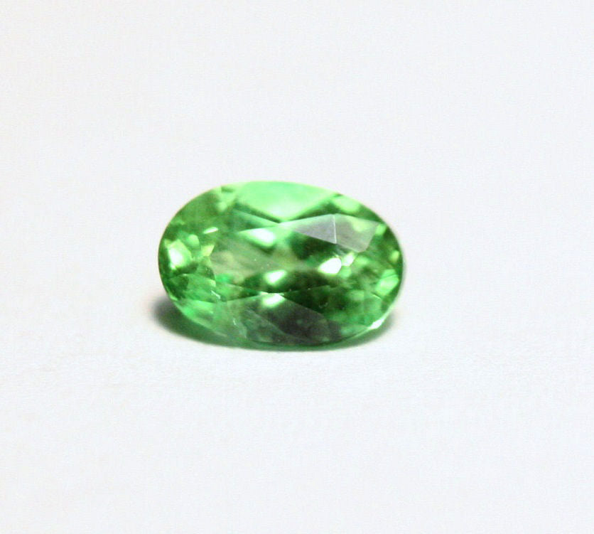 Kornerupine 0.34ct AAA Rare Natural Prismatine Fine Faceted Gem Tanzania, Emerald Green 5x3mm