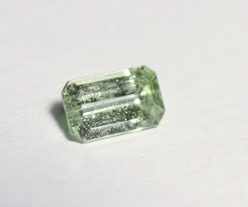 Merelani Leuco Grossular Garnet 0.5ct Rare Near Colourless Leuco Garnet 6x3mm