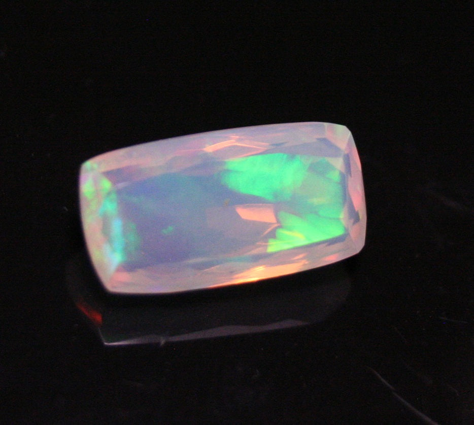 Faceted Welo Opal Natural Crystal Jelly Opal at Clearwatergems