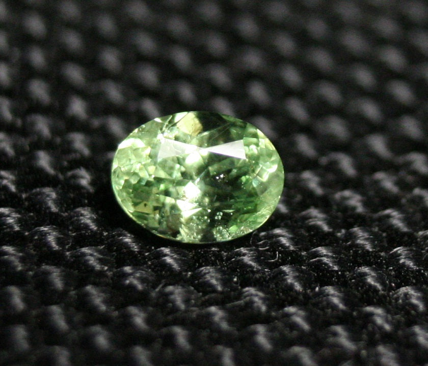 Rare Kornerupine 0.52ct AAA Rare Natural Prismatine Fine Faceted Gem, Tanzania, Lime Green 5.5x4mm